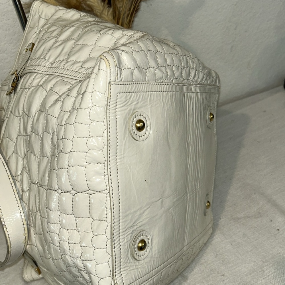 AUTHENTIC YVES SAINT LAURENT Hand Bag Leather - Picture 10 of 17